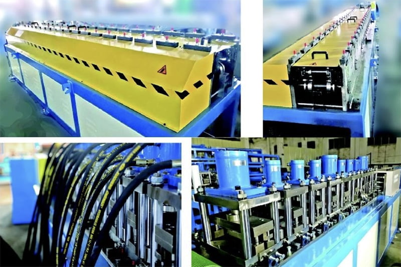 HVAC damper frame roll forming machine1