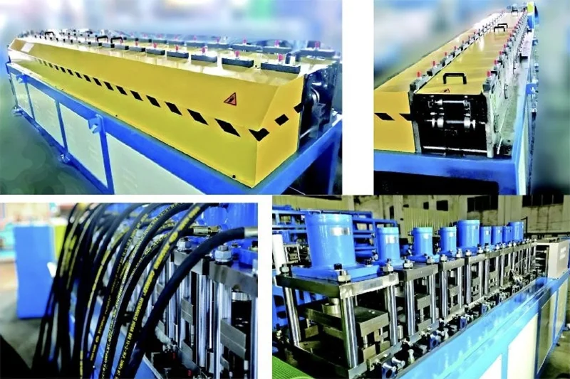 HVAC damper frame roll forming machine1